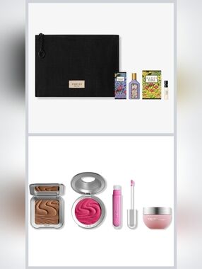 5 pcs r.e.m./rem Beauty Makeup &  3 pcs Gucci Flora Gift Bundle Blush Bronzer